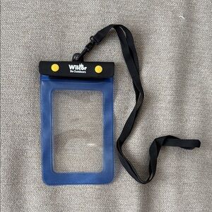 Wilcor Blue Waterproof Phone Pouch